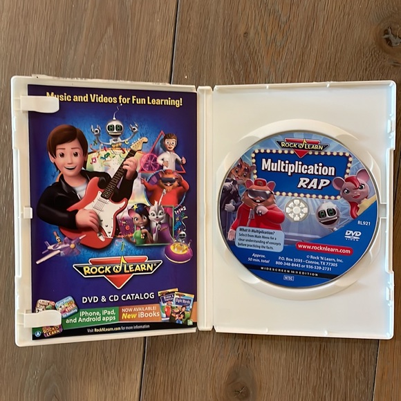 Rock N Learn Addition and Multiplication Rap DVD's - Picture 5 of 7